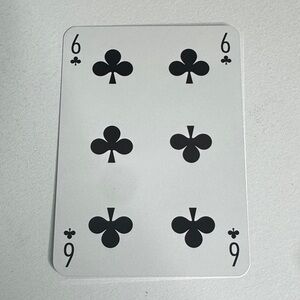 Louis Vuitton Playing Card - 6 Black Club
